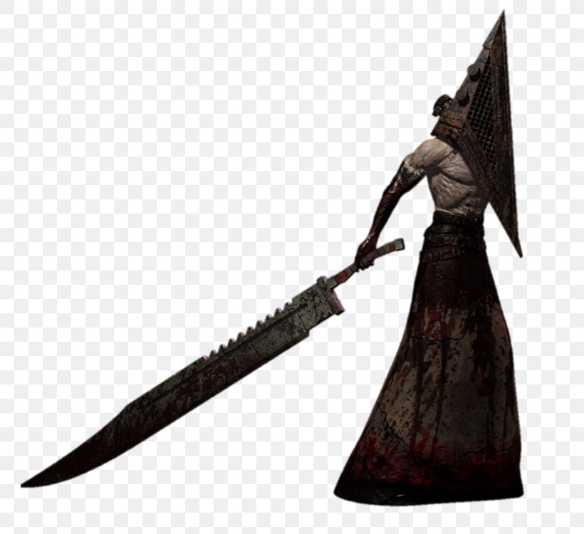 Pyramid Head Silent Hill 2 Silent Hill: Origins Video Game Silent Hills, PNG, 762x750px, Pyramid Head, Character, Cold Weapon, Konami, Male Download Free