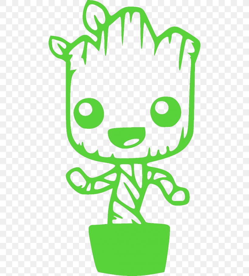 Baby Groot Drawing Coloring Book Silhouette, PNG, 500x909px, Groot, Area, Art, Artwork, Baby Groot Download Free
