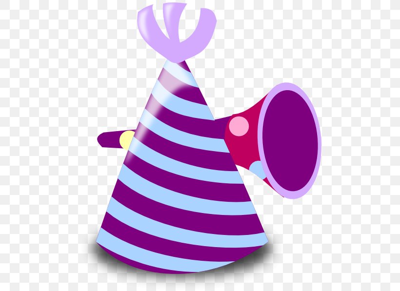 Birthday Cake Party Hat Clip Art, PNG, 498x597px, Birthday Cake, Balloon, Birthday, Happy Birthday To You, Magenta Download Free