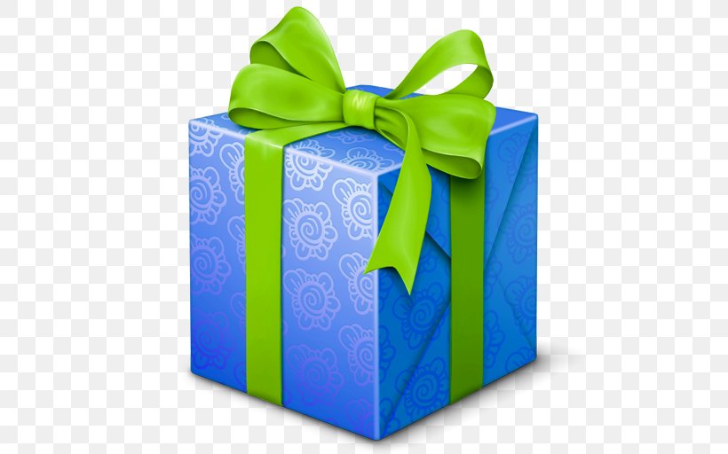 Gift Birthday Clip Art, PNG, 512x512px, Birthday Cake, Birthday, Blue, Box, Christmas Download Free