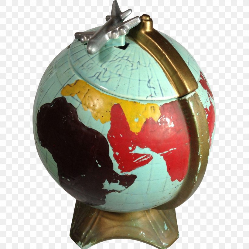 McCoy Pottery Globe Airplane Sphere, PNG, 1503x1503px, Mccoy, Airplane, Biscuits, Christmas Ornament, Globe Download Free