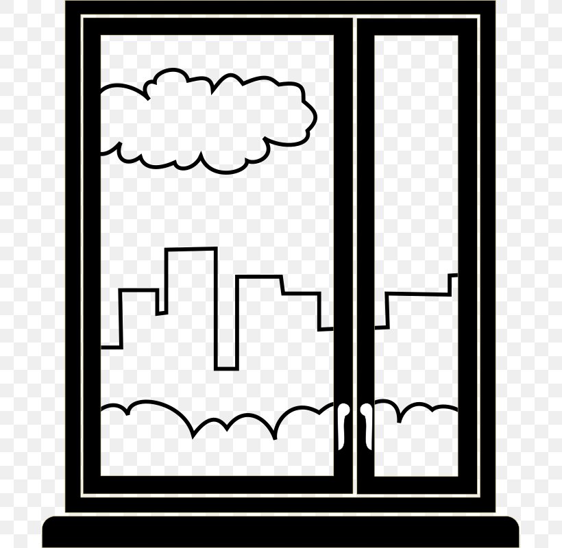 Window Drawing Coloring Book Art, PNG, 697x800px, Window, Area, Art, Black, Black And White Download Free