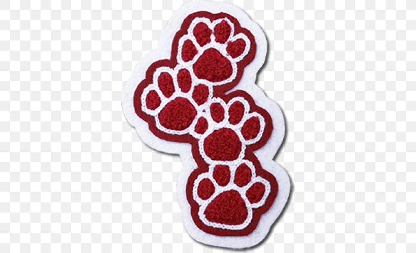 Embroidered Patch Varsity Letter School Paw Shoulder Sleeve Insignia, PNG, 500x500px, Embroidered Patch, Cheerleading, Dance, Embroidery, Food Download Free