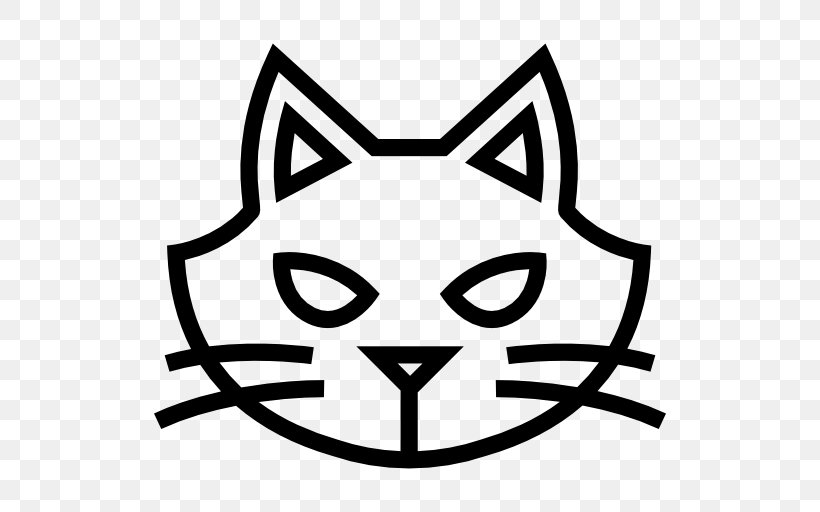 Cat Kitten Drawing Clip Art, PNG, 512x512px, Cat, Black, Black And White, Black Cat, Cat Like Mammal Download Free