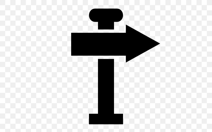 Traffic Sign Direction, Position, Or Indication Sign Symbol, PNG, 512x512px, Traffic Sign, Black And White, Flat Design, Road, Sign Download Free