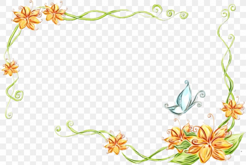 Watercolor Floral Frame, PNG, 970x653px, Watercolor, Bed, Drawing, Film, Film Frame Download Free
