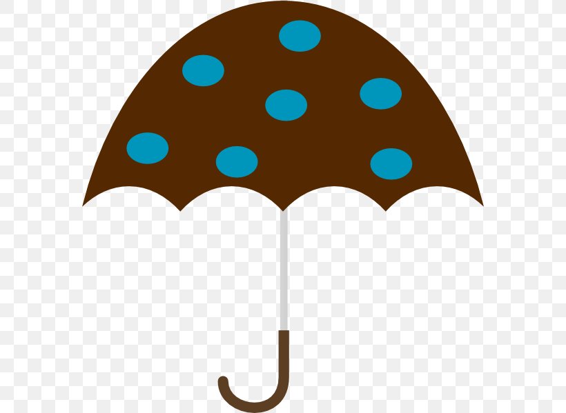 Polka Dot Umbrella Clip Art, PNG, 582x599px, Polka Dot, Drawing, Fashion Accessory, Leaf, Polka Download Free