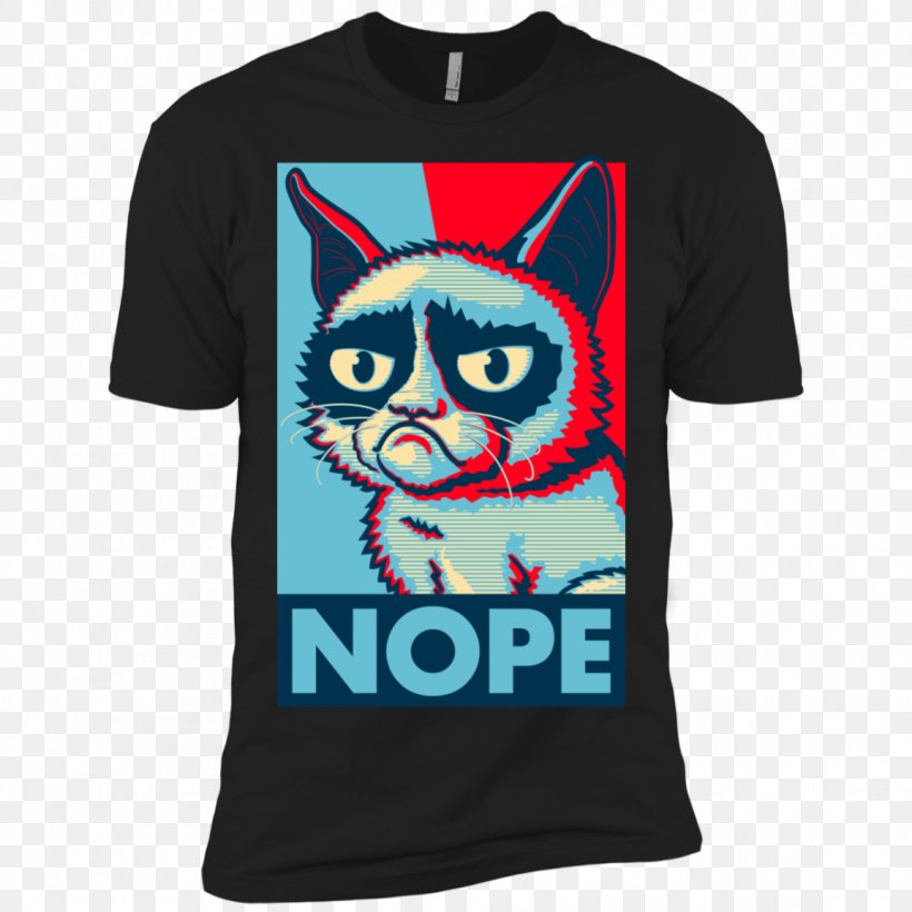 T-shirt Grumpy Cat Yule Cat Sleeve, PNG, 1155x1155px, Tshirt, Active Shirt, Aliexpress, Black, Blue Download Free