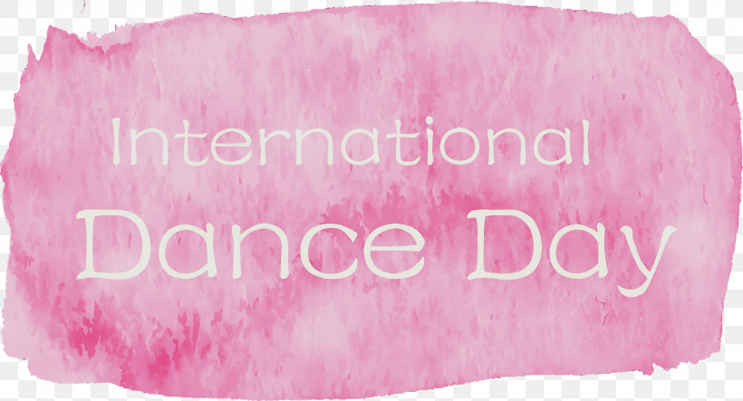 Textile Meter Font, PNG, 3000x1623px, International Dance Day, Meter, Paint, Textile, Watercolor Download Free