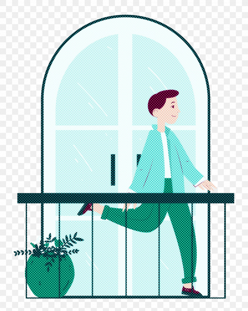 Balcony Home Rest, PNG, 1989x2499px, Balcony, Cartoon, Home, Large, Meter Download Free