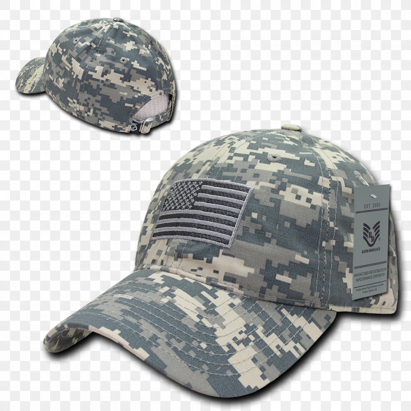 Baseball Cap Ripstop United States Hat, PNG, 1000x1000px, Baseball Cap, Army Combat Uniform, Camouflage, Cap, Cotton Download Free