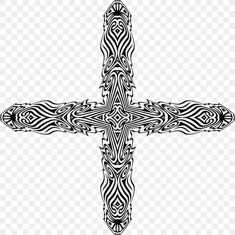 Cross Art Clip Art, PNG, 2344x2344px, Cross, Art, Black And White, Body Jewelry, Christian Cross Download Free