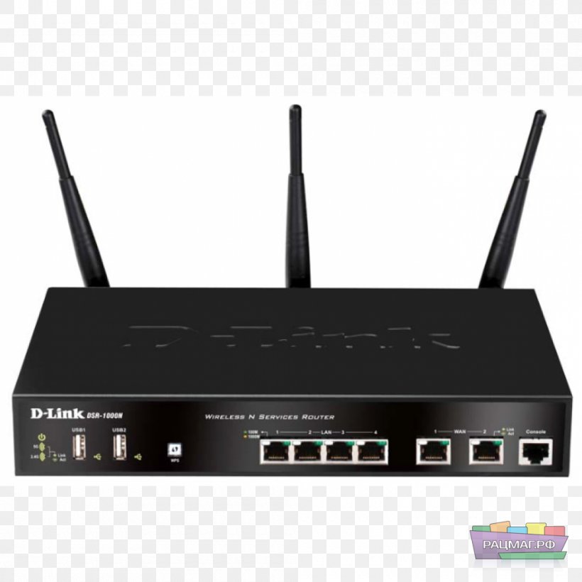 D-Link Unified Services Router DSR-1000N Wireless Router, PNG, 1000x1000px, 8port Dsr150 Wired Ssl Vpn Router, Dlink, Computer Network, Dlink Dsr500, Electronics Download Free