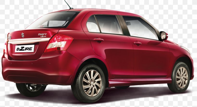 Maruti Suzuki Dzire Suzuki Swift Car, PNG, 1024x556px, Maruti Suzuki Dzire, Automotive Design, Automotive Exterior, Baleno, Brand Download Free