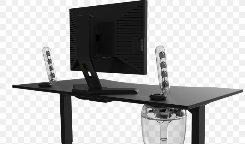 Standing Desk Office & Desk Chairs Evodesk, PNG, 1071x631px, Standing Desk, Chair, Computer, Computer Monitor Accessory, Desk Download Free