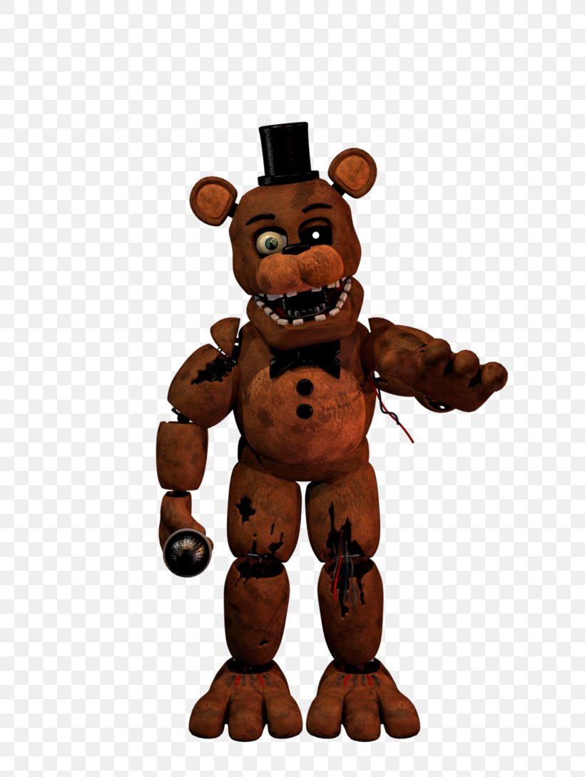 Five Nights At Freddy's 2 Ultimate Custom Night Freddy Fazbear's Pizzeria Simulator Animatronics, PNG, 734x1089px, Ultimate Custom Night, Animatronics, Bear, Carnivoran, Game Download Free