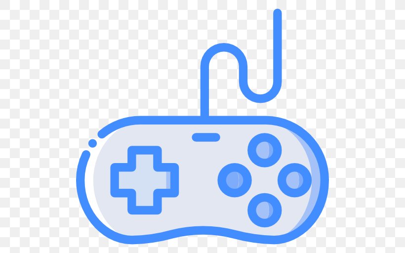 Gamepad, PNG, 512x512px, Super Nintendo Entertainment System, Area, Electric Blue, Game Controller, Game Controllers Download Free