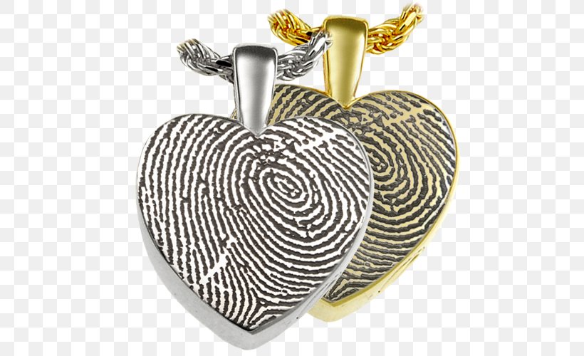Locket Silver Charms & Pendants Fingerprint Necklace, PNG, 500x500px, Locket, Assieraad, Body Jewellery, Body Jewelry, Charms Pendants Download Free