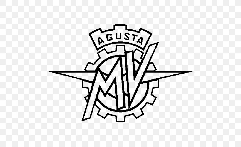 MV Agusta F4 Series Motorcycle Suzuki Logo, PNG, 500x500px, Mv Agusta, Area, Black And White, Brand, Car Download Free