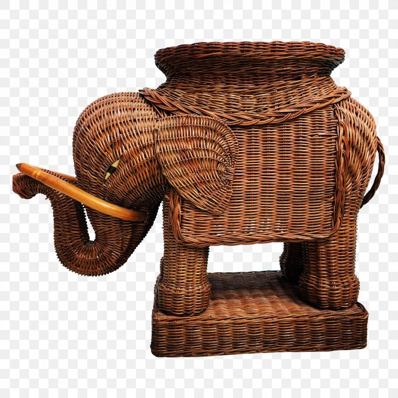 Table Asian Elephant Rattan Elephantidae Plant, PNG, 3024x3024px, Table, Asian Elephant, Cane, Ceramic, Chinese Furniture Download Free