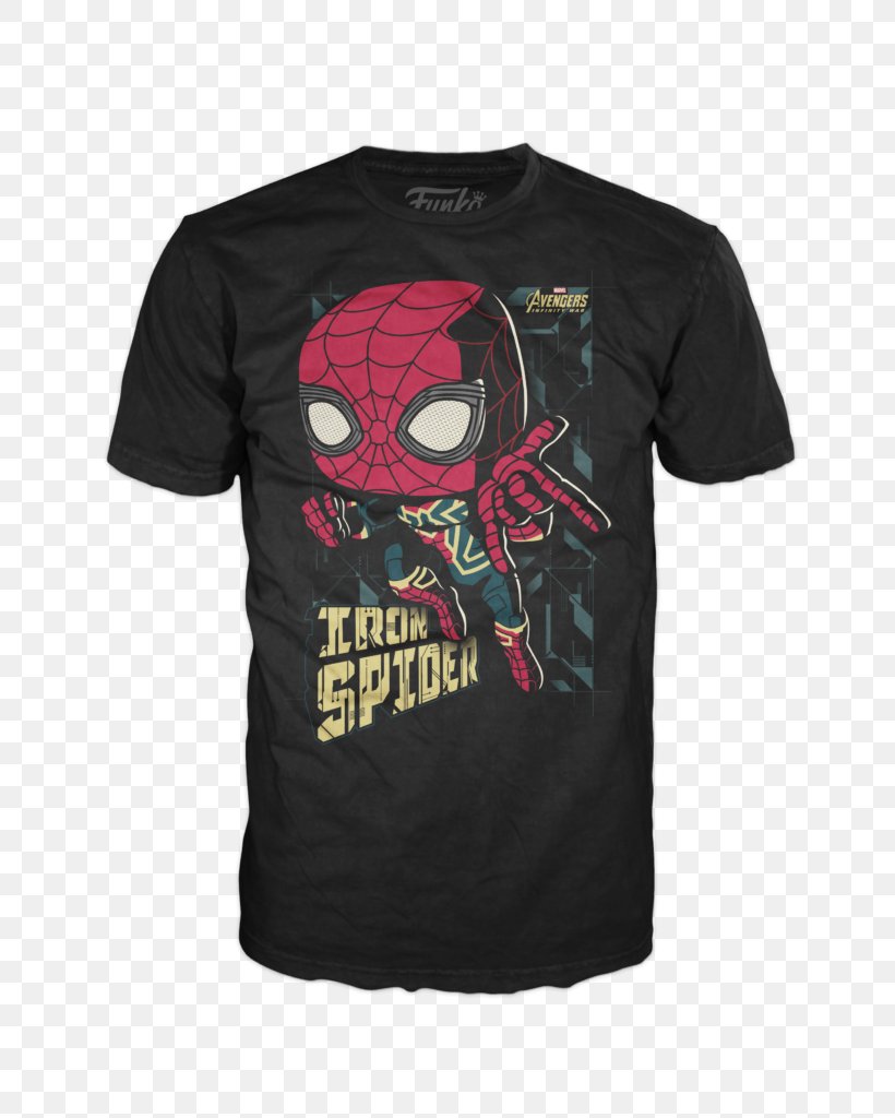 T-shirt Iron Man Spider-Man Iron Spider Funko, PNG, 791x1024px, Tshirt, Action Toy Figures, Active Shirt, Antman And The Wasp, Avengers Infinity War Download Free