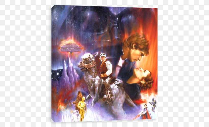 Anakin Skywalker Leia Organa Boba Fett Star Wars Poster, PNG, 500x500px, Anakin Skywalker, Boba Fett, Empire Strikes Back, Fictional Character, Film Download Free