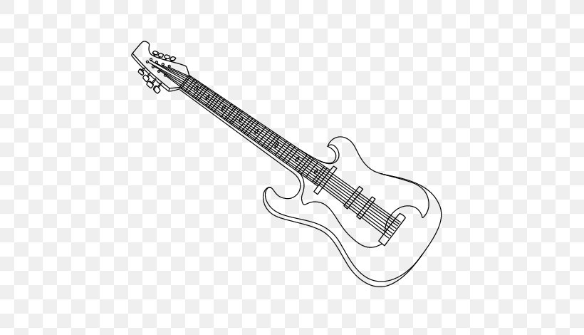 Higher s brown and black guitar sketch transparent background PNG clipart   HiClipart
