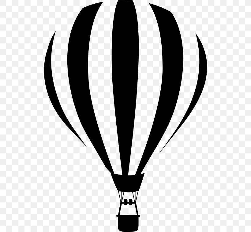 Hot Air Balloon Clip Art, PNG, 534x759px, Hot Air Balloon, Airmail, Aviation, Balloon, Black And White Download Free