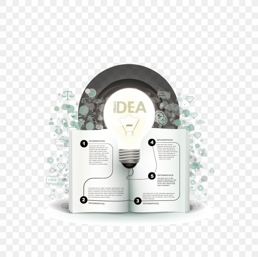 Adobe Illustrator, PNG, 1181x1181px, Book, Brand, Incandescent Light Bulb, Infographic, Information Download Free
