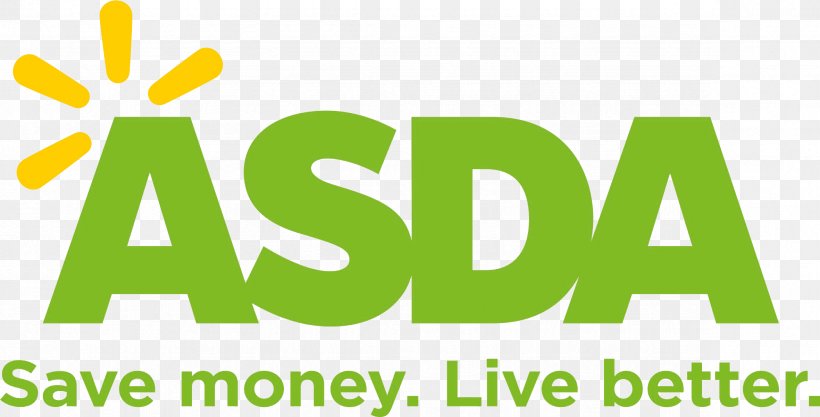 Asda Stores Limited Asda Living Thurrock Logo Asda Living Leeds Retail, PNG, 2362x1203px, Asda Stores Limited, Area, Brand, Business, Customer Service Download Free