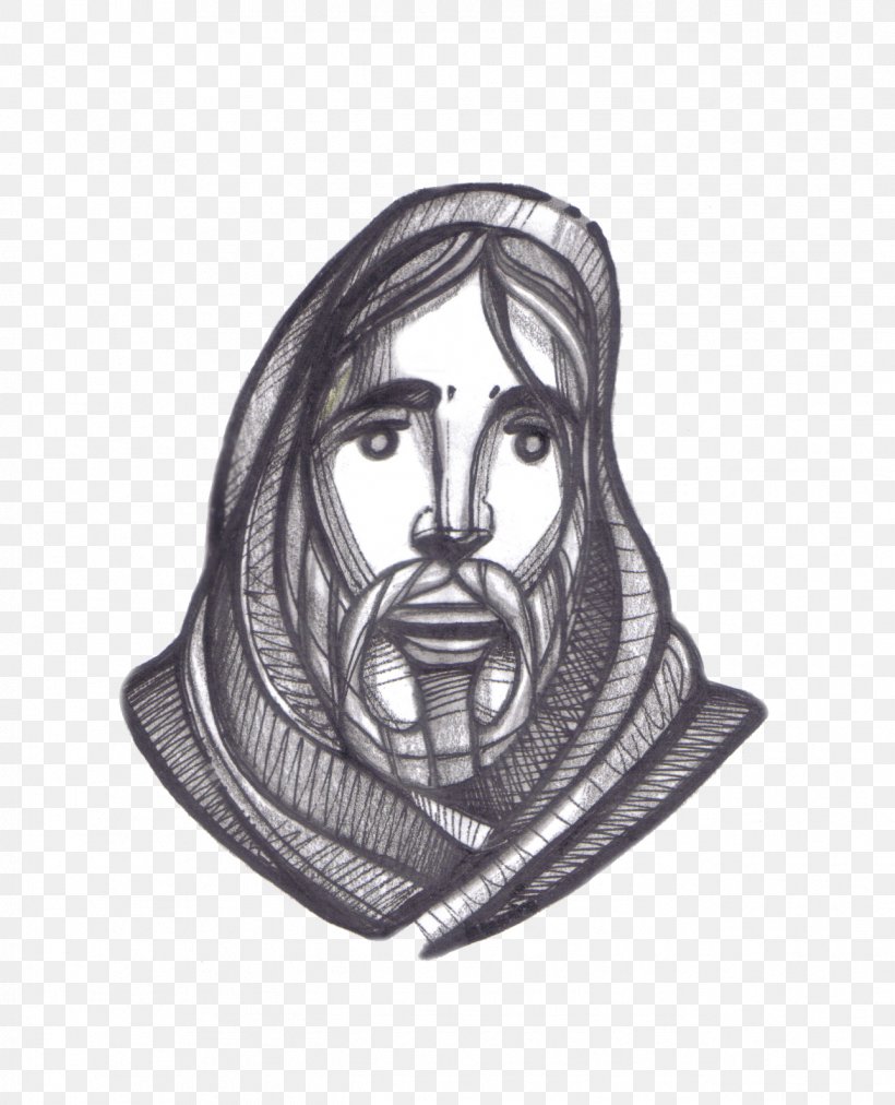 Jesus Drawing Royalty-free, PNG, 1289x1591px, Jesus, Black And White, Christ, Christ Figure, Drawing Download Free