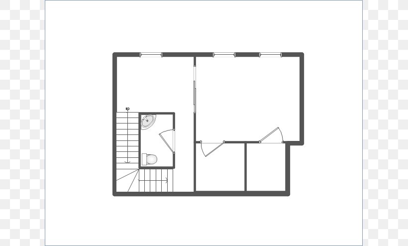 Window Floor Plan Architectural Drawing, PNG, 640x494px