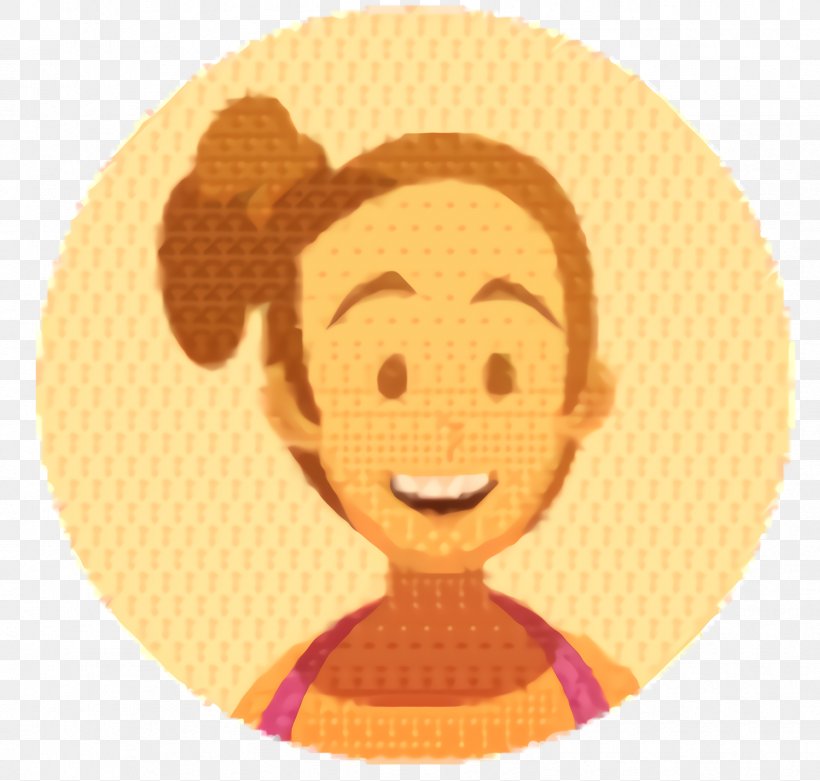 Happy Face, PNG, 1696x1616px, Cartoon, Brown Hair, Cheek, Face, Facial Expression Download Free
