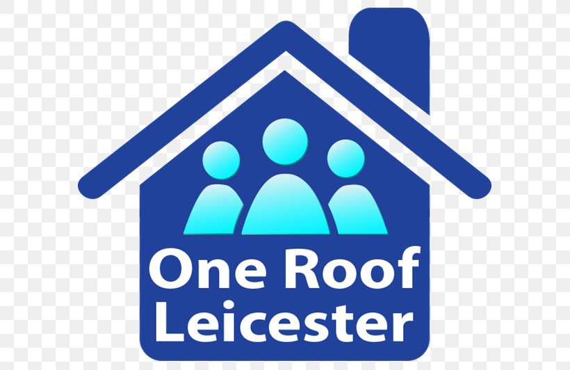 Leicester Roof One Building Home, PNG, 595x532px, Leicester, Area, Blue, Brand, Building Download Free