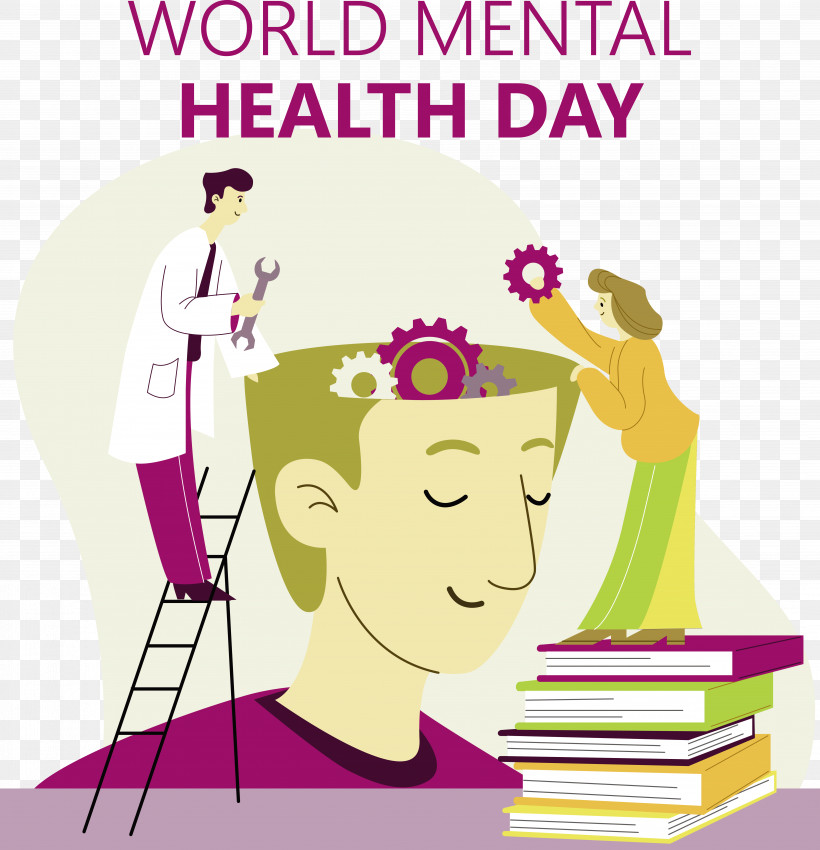 World Mental Health Day, PNG, 5756x5968px, World Mental Health Day, Mental Health, World Mental Health Day Poster Download Free