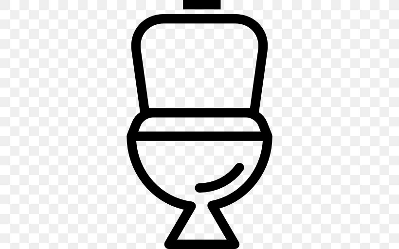 Flush Toilet Bathroom Public Toilet, PNG, 512x512px, Toilet, Bathroom, Bathtub, Black And White, Chair Download Free