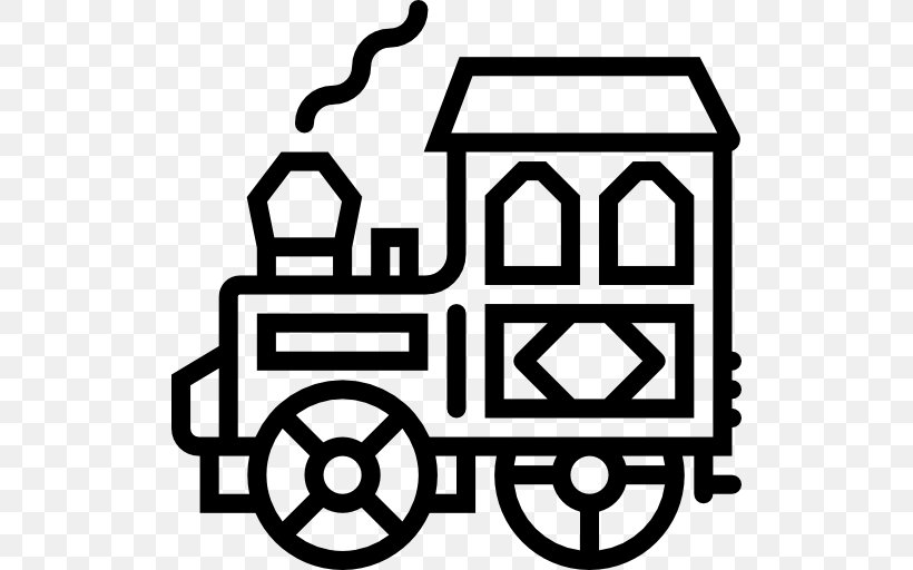 Train Rail Transport Locomotive Track, PNG, 512x512px, Train, Area, Black And White, Locomotive, Public Transport Download Free