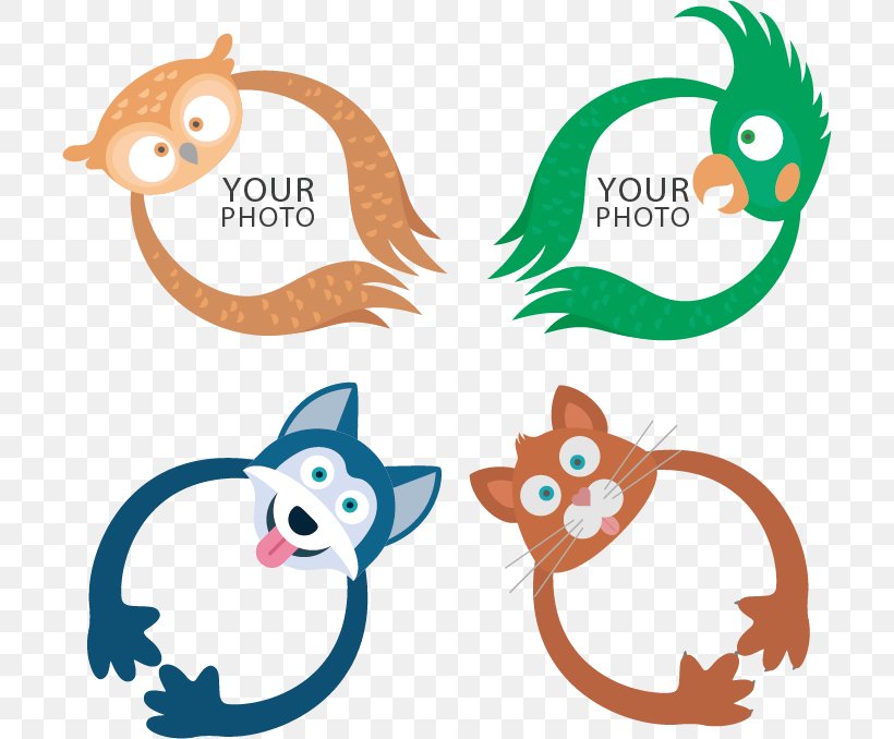 Bird Animal Dog Cat Clip Art, PNG, 706x678px, Cartoon, Animal, Area, Artwork, Clip Art Download Free