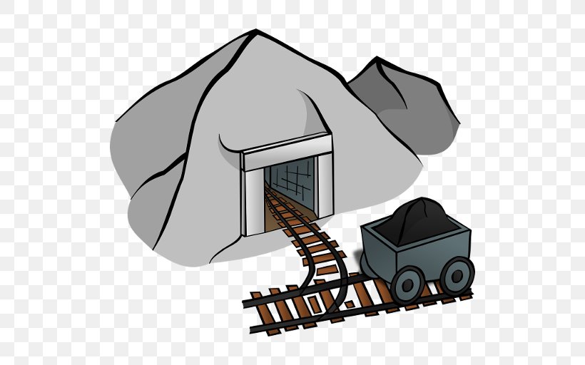 Coal Mining Miner Clip Art, PNG, 512x512px, Coal Mining, Cartoon, Coal, House, Miner Download Free
