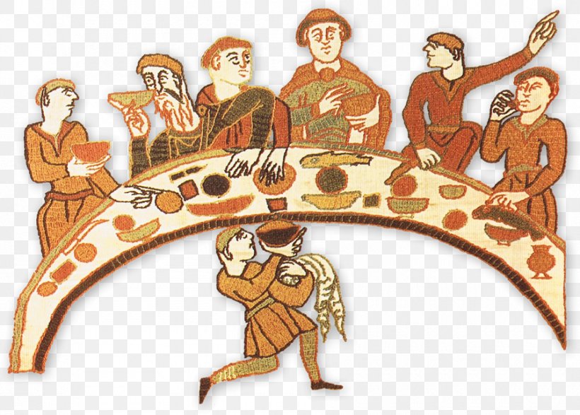 Early Middle Ages Medieval Cuisine Banquet Medieval Art, PNG, 900x645px, Middle Ages, Anglosaxons, Art, Banquet, Bayeux Tapestry Download Free