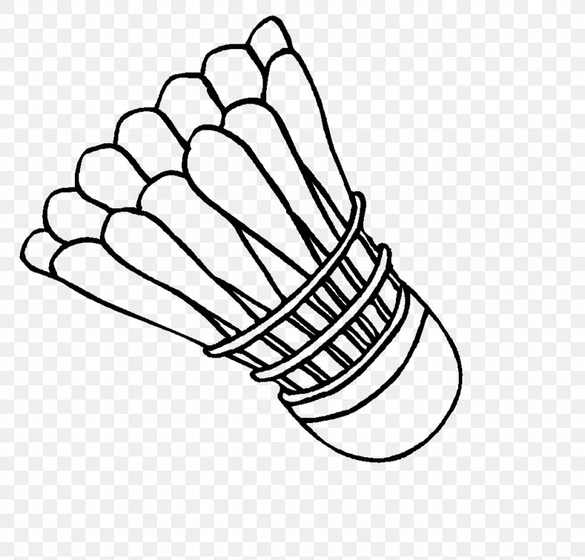 Successful Badminton T-shirt Sport Clip Art, PNG, 1024x981px, Badminton, Area, Black And White, Drawing, Finger Download Free