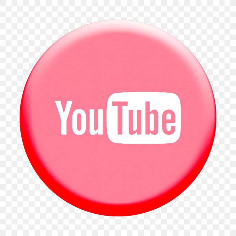Youtube2 Icon, PNG, 1228x1228px, Pink, Button, Logo, Red, Text Download Free