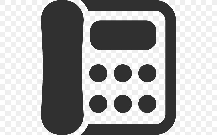 Fax - Black Rectangle Pattern PNG
