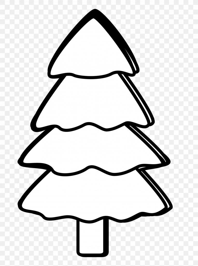 Christmas Tree Line Drawing, PNG, 2483x3342px, Christmas Day, Black And White, Blackandwhite, Christmas, Christmas Decoration Download Free