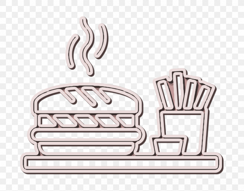 Burger Icon Fast Food Icon Restaurant Elements Icon, PNG, 1238x970px, Burger Icon, Cartoon, Fast Food Icon, Geometry, Line Download Free