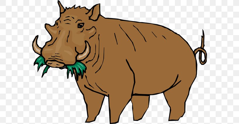 Common Warthog Clip Art, PNG, 600x424px, Common Warthog, Bear, Blog, Carnivoran, Cartoon Download Free