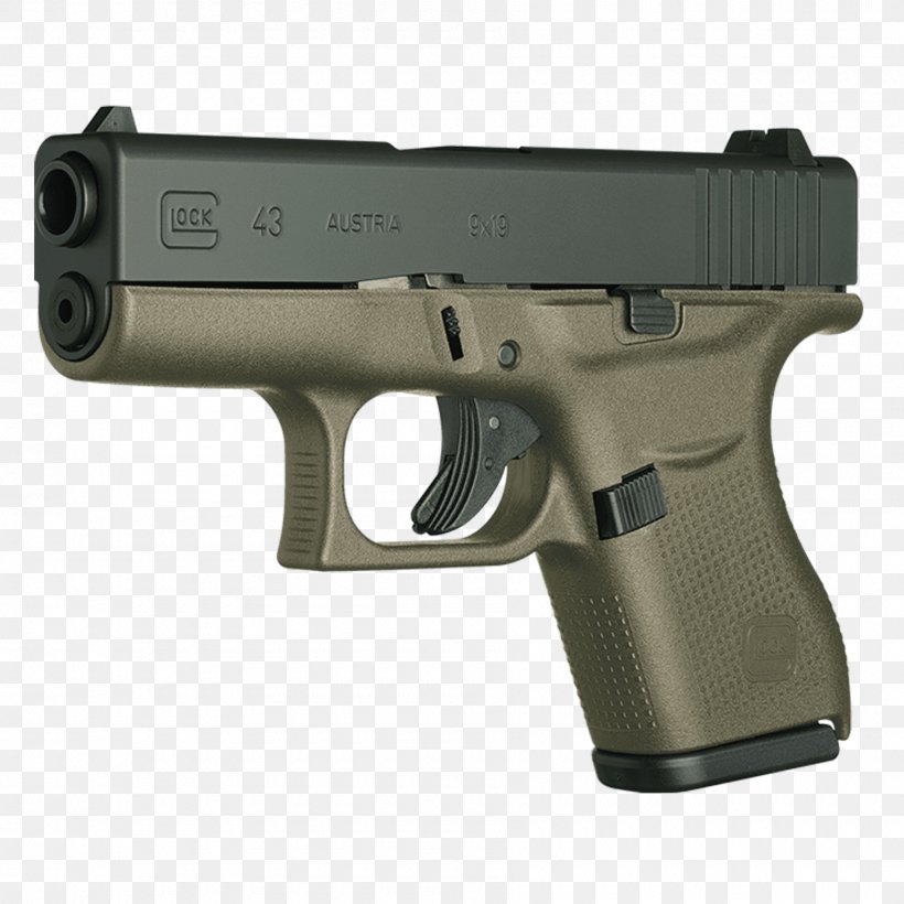 Glock 26 Pistol 9×19mm Parabellum Glock 43, PNG, 1800x1800px, 919mm Parabellum, Glock, Air Gun, Airsoft, Airsoft Gun Download Free