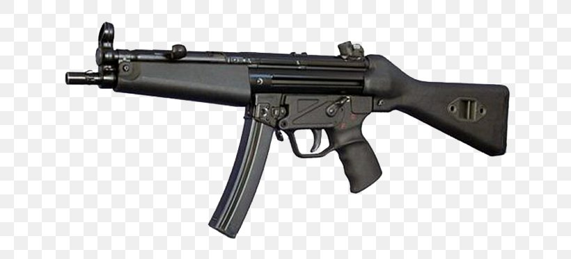 Heckler & Koch MP5 Submachine Gun Firearm Weapon, PNG, 700x373px, Watercolor, Cartoon, Flower, Frame, Heart Download Free