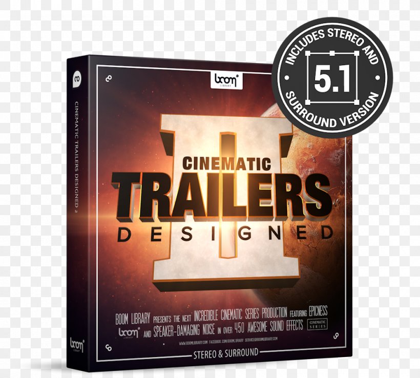 Sample Library Sound Effect Trailer, PNG, 1000x900px, Library, Boom Library, Brand, Dvd, Film Download Free