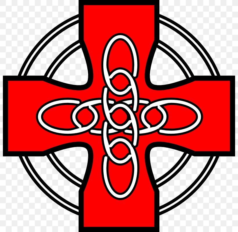 Celtic Cross Christian Cross Symbol Clip Art, PNG, 800x800px, Celtic Cross, American Red Cross, Area, Artwork, Black And White Download Free